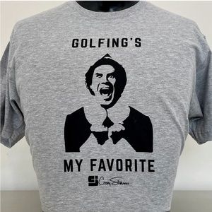 CS Holiday "Golfing's My Favorite" T-Shirt